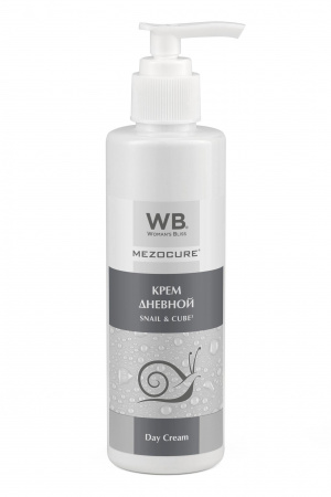 Дневной крем с экстрактом улитки и гиалуроновой кислотой Woman's Bliss MezoCure Day Cream, 200 мл Дневной крем с экстрактом улитки и гиалуроновой кислотой Woman's Bliss MezoCure Day Cream, 200 мл