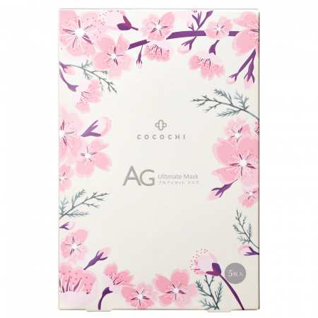 Увлажняющая тканевая маска для кожи лица Сакура Кокочи Cocochi AG Ultimate Facial Essence Mask Sakura, 5 шт Увлажняющая тканевая маска для кожи лица Сакура Кокочи Cocochi AG Ultimate Facial Essence Mask Sakura, 5 шт