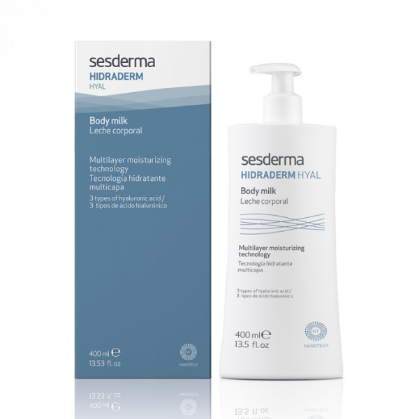 Молочко для тела HIDRADERM HYAL Body milk, 400 мл Молочко для тела HIDRADERM HYAL Body milk, 400 мл