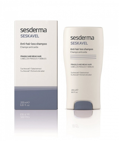 Шампунь от выпадения волос Seskavel Anti-hair Loss Shampoo,  200 мл Шампунь от выпадения волос Seskavel Anti-hair Loss Shampoo,  200 мл