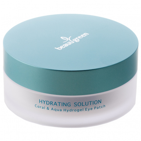 Гидрогелевые большие патчи для глаз с экстрактом коралла и морской водой BeauuGreen Hydrogel Coral & Aqua Eye Patch, premium pack, 60 шт