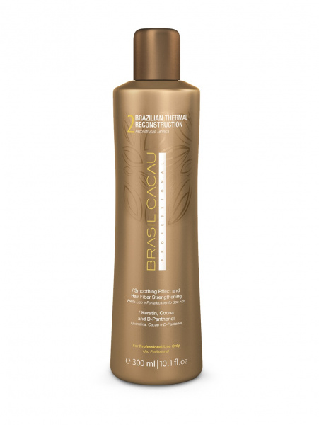 Средство для кератинового выпрямления Brasil Cacau Professional Brazilian Thermal Reconstuction, 300 мл