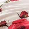 Комплект постельного белья Делюкс Сатин  Евро 4 наволочки,VIVA - HOME TEXTILE