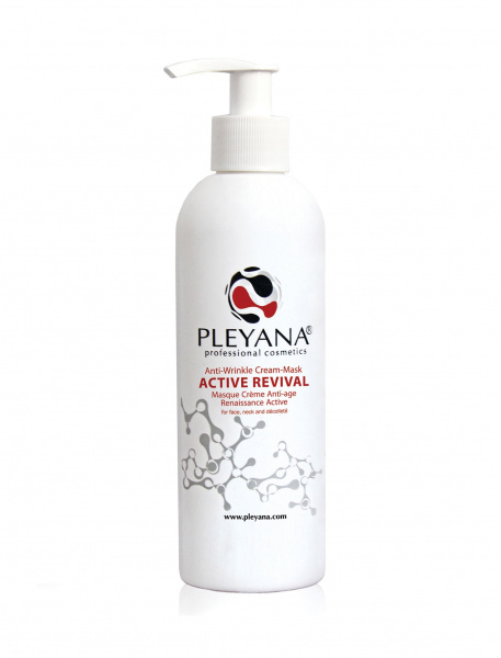 Крем-маска омолаживающая Pleyana Anti-Wrinkle Cream-Mask Active Revival,  200 мл