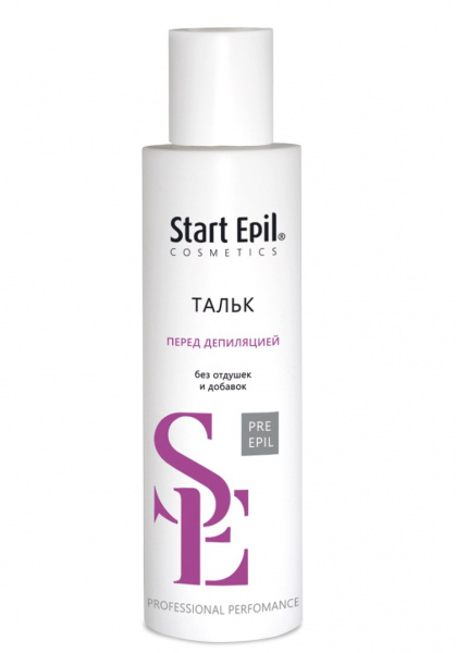 Тальк без отдушек и добавок Start Epil, 200 гр Тальк без отдушек и добавок Start Epil, 200 гр