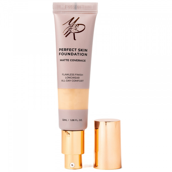 Устойчивая тональная основа под макияж матирующая Yu.R Matte Coverage Foundation (3.5 light plus), 32 мл Устойчивая тональная основа под макияж матирующая Yu.R Matte Coverage Foundation (3.5 light plus), 32 мл