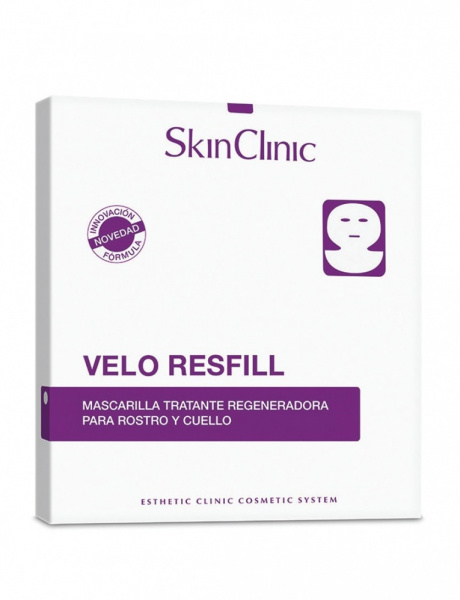 Маска восстанавливающая "Ресфилл" для лица и шеи SkinClinic Resfill Mask, 5 шт