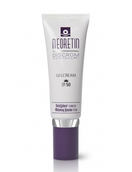 Депигментирующий гель-крем SPF50 Cantabria Labs Neoretin Discrom Control Gelcream Pigment Lightener SPF50, 40 мл Депигментирующий гель-крем SPF50 Cantabria Labs Neoretin Discrom Control Gelcream Pigment Lightener SPF50, 40 мл