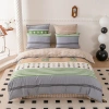 Комплект постельного белья Люкс Сатин 100% хлопок на резинке, VIVA - HOME TEXTILE