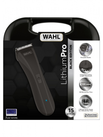 Триммер WAHL  Lithium Pro LED беспроводной, черный