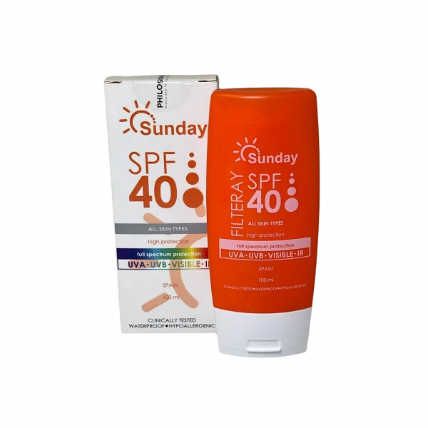 Солнцезащитный крем СПФ 40  Philosophy Sunday filteray, 100 мл