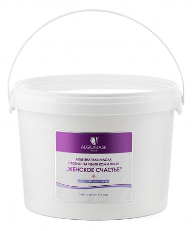 Маска альгинатная против старения кожи лица Женское счастье Algomask Women’s Bliss Peel Off Mask, 1000 гр.