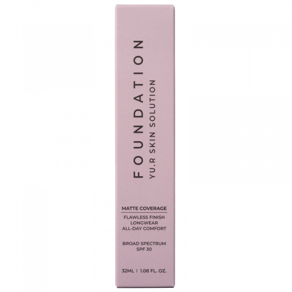 Устойчивая тональная основа под макияж матирующая Yu.R Matte Coverage Foundation (3.5 light plus), 32 мл Устойчивая тональная основа под макияж матирующая Yu.R Matte Coverage Foundation (3.5 light plus), 32 мл