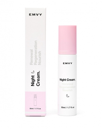 Ночной крем для ухода за кожей лица EMVY Night Cream