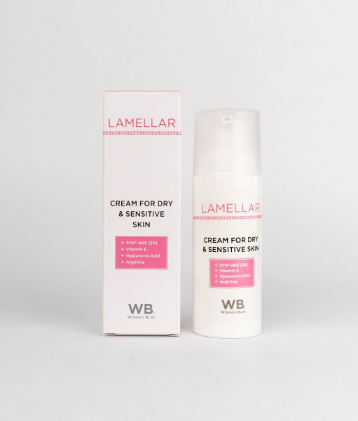 Крем для сухой и чувствительной кожи лица с трипептидом Syn-Ake Woman's Bliss Day Cream with Syn-Ake, 50 мл