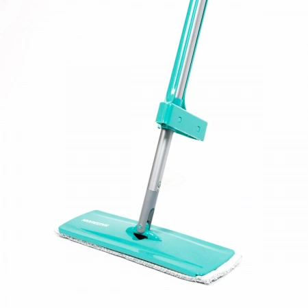 Швабра для пола с отжимом Hausmann Dry Hands Compact с нанопокрытием