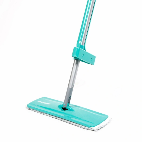 Швабра для пола с отжимом Hausmann Dry Hands Compact с нанопокрытием