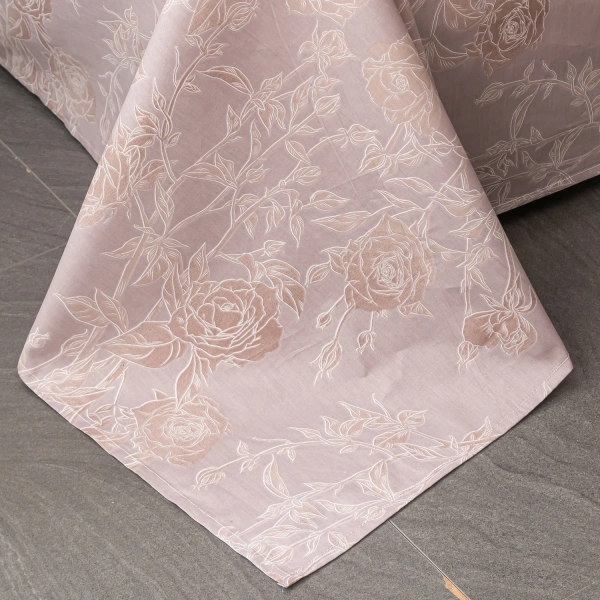 Комплект постельного белья Делюкс Сатин  Евро 4 наволочки,VIVA - HOME TEXTILE