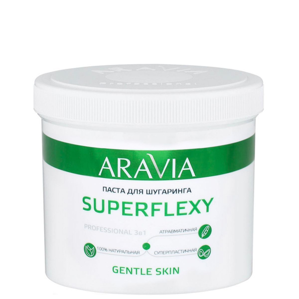 Паста для шугаринга Aravia Superflexy Gentle Skin, 750 гр Паста для шугаринга Aravia Superflexy Gentle Skin, 750 гр
