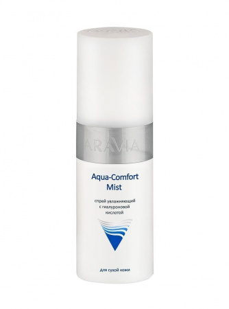 Спрей увлажняющий с гиалуроновой кислотой Aravia Aqua Comfort Mist