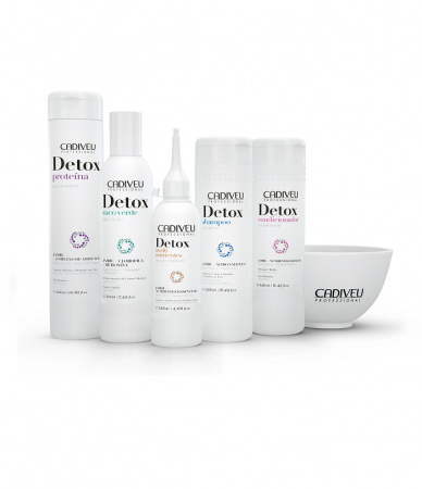 Набор средств для проведения процедуры пиллинга кожи головы Cadiveu Professional Detox
