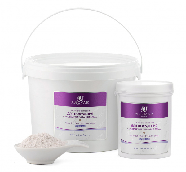 Альгинатная маска для похудения Algomask Slimming Peel Off Body Wrap