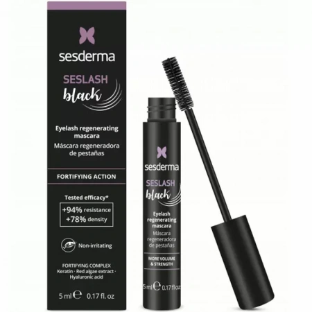 Тушь для ресниц восстанавливающая, черная Seslash Сесдерма Seslash Revitalizing Mascara, Black, 5 мл