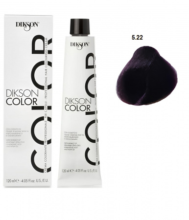 Краска для волос (насыщенный фиолетовый) Dikson Castano Chiaro Viola Intenso
