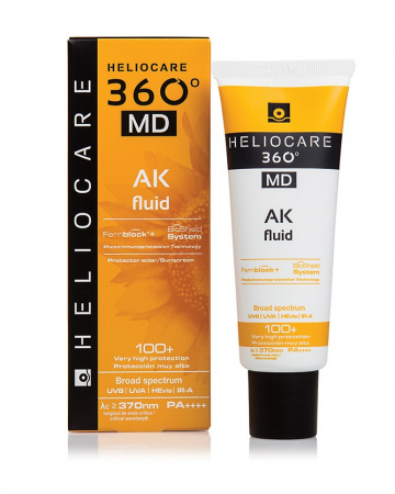 Флюид АК с тотальной защитой SPF100+ Cantabria Labs Heliocare 360º MD AK Fluid Sunscreen 100+