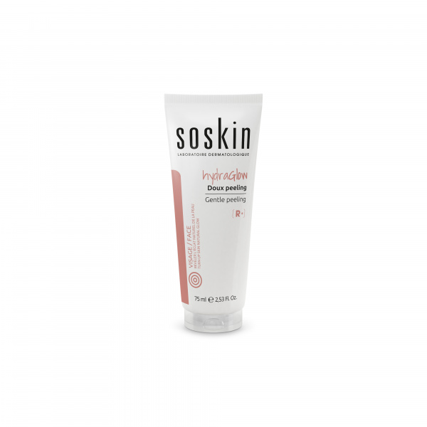 Крем-эксфолиант для всех типов кожи Hydraglow Soskin Gentle peeling, 75 мл