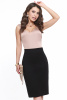Юбка-карандаш из плотного трикотажа