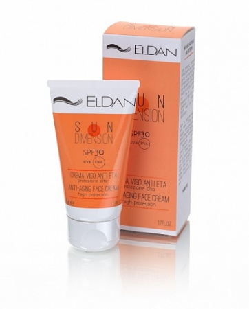 Дневная защита от солнца SPF30 Eldan Anti-Aging Face Cream High Protection