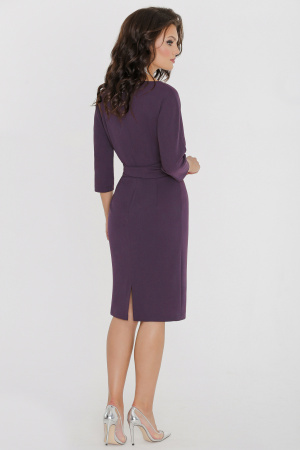 Платье с широким поясом