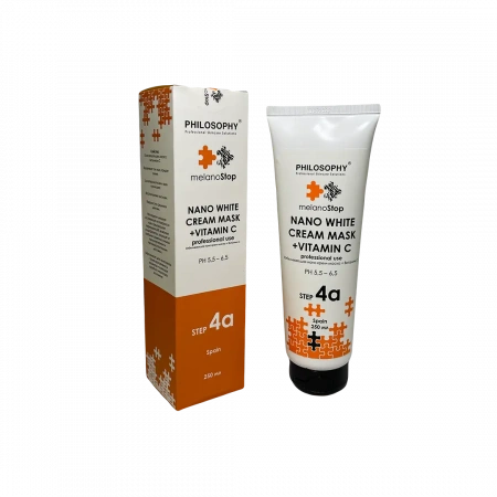 Отбеливающая нано крем-маска с витамином C Philosophy Nano White cream mask+vitamin C, 250 мл