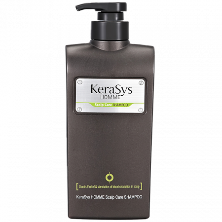 Мужской шампунь для лечения кожи головы Kerasys Homme Scalp Care, 550 мл. 