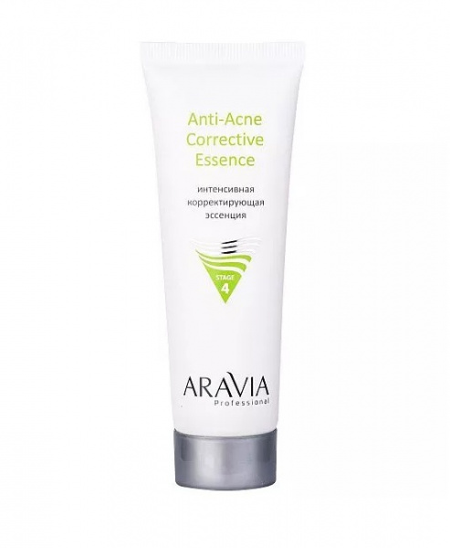 Интенсивная корректирующая эссенция для жирной и проблемной кожи Aravia Professional Anti-Acne Corrective Essence, 50 мл