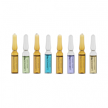 ШОК-Сыворотка концентрат, активация клеток эпидермиса LARIMIDE Spain Shock ACTIVE 7 ампул по 2 мл