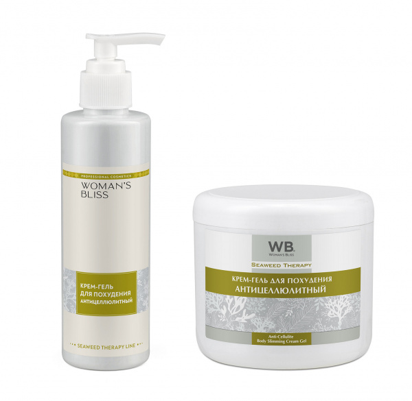 Антицеллюлитный крем-гель для похудения Woman's Bliss Anti‐Cellulite Body Slimming Cream Gel