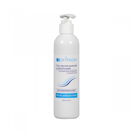 Гель для педикюрных ванн с морской солью Sofiprofi Gel for pedicure baths, 250 мл
