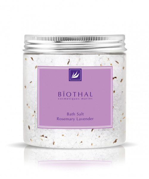 Соль для ванн Розмарин Лаванда Biothal Bath Salt Rosemary Lavender,  500 мл