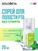 Освежающий спрей для полости рта Зеленый чай Solomeya Fresh Breath Mouth spray Green tea, 20 мл