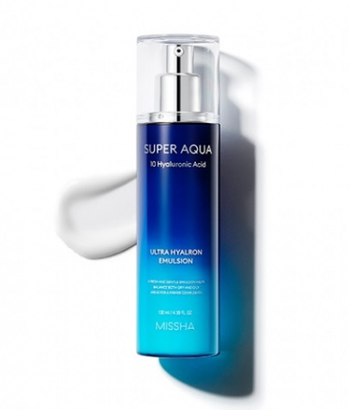 Увлажняющая эмульсия с гиалуроном MISSHA Super Aqua Ultra Hyalron Emulsion