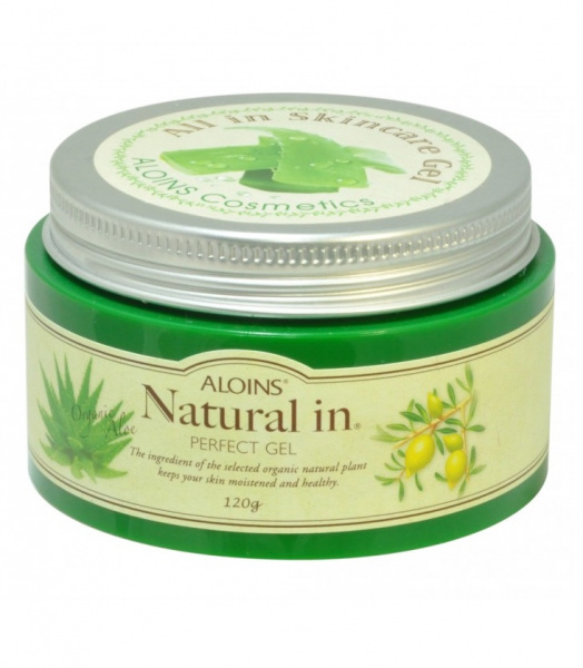 Гель увлажняющий для лица с экстрактом алоэ 5 в 1 Aloins Natural in Perfect Gel, 120 гр