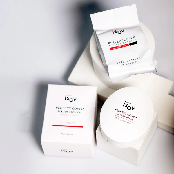 Кушон ISOV SOREX Perfect Cover Tok Tok Cushion, 2 шт.*15 гр.