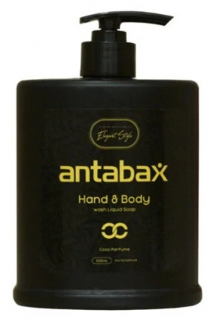 Мужское жидкое парфюмированное мыло для рук и тела"Кокос" Antabax, 500мл.