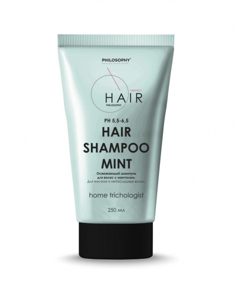 Освежающий шампунь для волос с ментолом Philosophy Perfect Hair Mint Shampoo, 250 мл