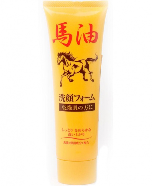 Пенка для умывания для очень сухой кожи Junlove Horse Oil Facial, 120 гр