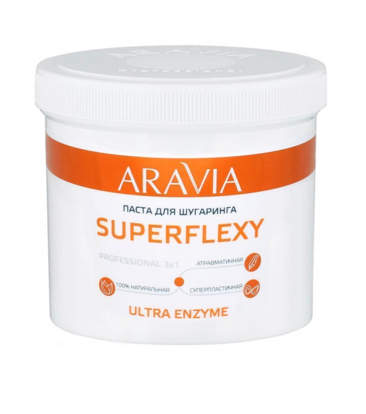 Паста для шугаринга Aravia Superflexy Ultra Enzyme, 750 гр