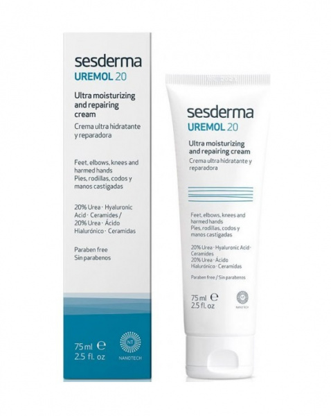 Ультра увлажняющий и восстанавливающий крем Uremol 20 Ultra Moisturizing and Repairing Cream, 75 мл Ультра увлажняющий и восстанавливающий крем Uremol 20 Ultra Moisturizing and Repairing Cream, 75 мл