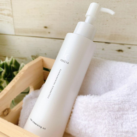Горячее гидрофильное масло для умывания с плацентой  UTP La PRECIA RENEWAL Hot Cleansing Oil, 200 мл.